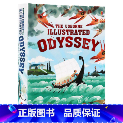 [正版]英文原版绘本Illustrated Odyssey奥德赛 Usborne出品 精装插图故事书精装儿童英语故事书