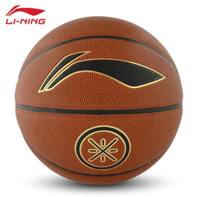  李宁(LI-NING)CBA篮球7号球比赛训练室内外PU皮吸湿 默认