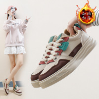 ins加绒低帮小白鞋女冬季韩版百搭学生板鞋保暖休闲鞋_1