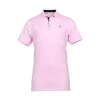 卡尔文·克莱恩(Calvin Klein)经典纯棉混纺polo衫男士休闲运动高