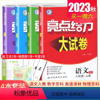 [8上]语数英物4本套装江苏专用(除南通外) 八年级上 [正版]2024亮点给力大试卷七八九年级下册上册语文数学英语物理