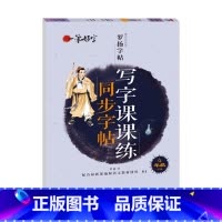 写字课课练同步字帖 4年级下册 [正版]罗扬字帖课堂笔记天天练练字帖人教版同步字帖一课一练硬笔钢笔临摹一二三四五六七八年