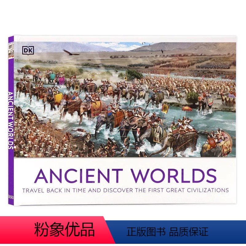 DK 穿越时空的古代世界 [正版]DK 穿越时空的长城 英文原版绘本 The Great Wall Through Ti
