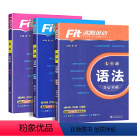 3本]初中7-9年级 语法分层突破 初中通用 [正版]2024新版Fit沸腾英语七八九年级中考英语 语法分层突破精选85