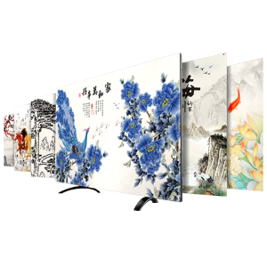 京城派 电视罩防尘罩套简约现代曲面电视机罩挂式液晶客厅75英寸70英寸盖布 其他款式 75寸定制款(175*96cm)
