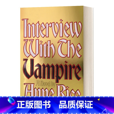 夜访吸血鬼 精装 [正版]华研原版 英文原版 夜访吸血鬼 Interview With The Vampire 吸血鬼编