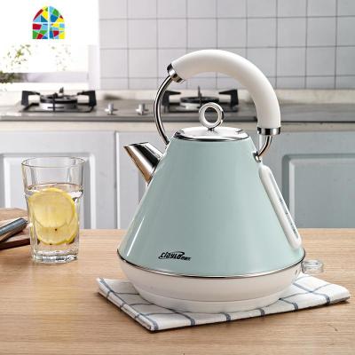 北欧电烧水壶新款电热水壶家用304不锈钢自动断电创意快壶大容量 FENGHOU 颜值版薄荷绿(1.8L)