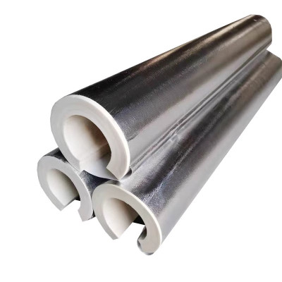 艳俏 聚乙烯保温管 防寒阻燃铝箔保温棉 内径27(6分)厚30mm 米