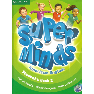 剑桥少儿英语教材Americansuperminds2级别学生用书带光盘