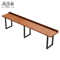 芙首泰长条餐桌3000*400*750mm张