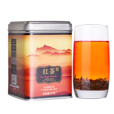 峨眉雪芽 功夫红茶60g 浓香型正山小种高山红茶叶
