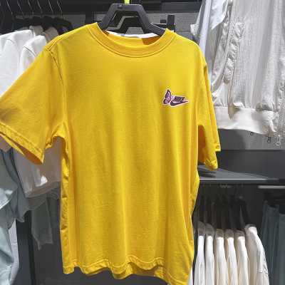 NIKE耐克短袖T恤运动休闲针织透气圆领女装FD2548-739 D