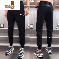 YANXU长裤男秋季新品潮牌印花束脚运动裤子穿搭哈伦裤网红休闲卫裤