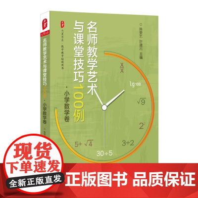 名师教学艺术与课堂技巧100例 小学数学卷 大夏书系
