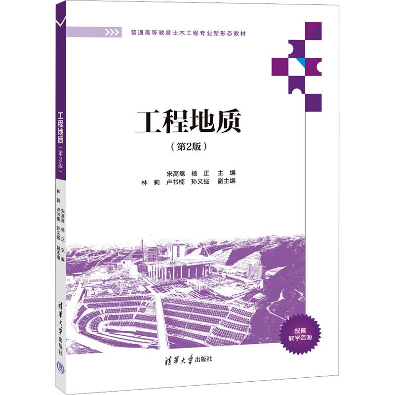 正版新书]工程地质(第2版)宋高嵩,杨正主编9787302628330