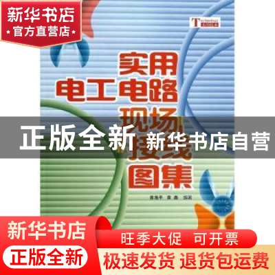 正版 实用电工电路现场接线图集 黄海平,黄鑫编著 科学出版社 97