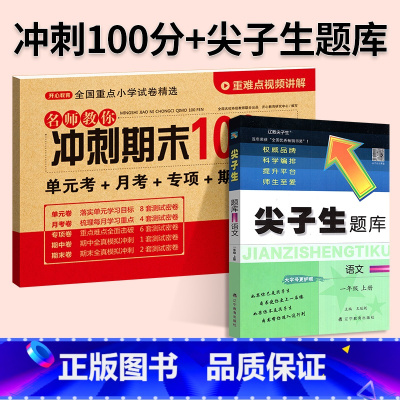 [尖题+期末冲刺100分]语文2本◆人教版 六年级下 [正版]2024春尖子生题库二三年级四五年级六一年级上下册数学语文