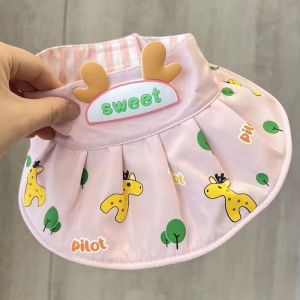 婴儿帽子宝宝夏季遮阳帽防晒帽女太阳帽女宝空顶帽渔夫帽婴幼儿男3759A