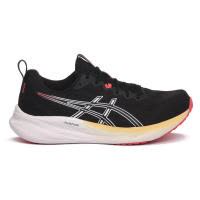 ASICS跑步鞋男舒适缓震减震耐磨黑色白色轻便透气时尚公路户外