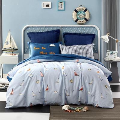 家柏饰(CORATED)全棉三/四件套1.5m床上用品公主风1.8m全棉床单被套风