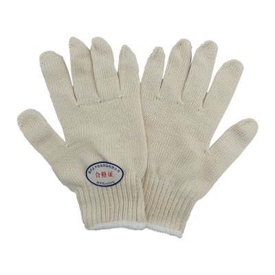渝亿宏 劳保线手套 加厚耐磨 棉线手套 均码 1双