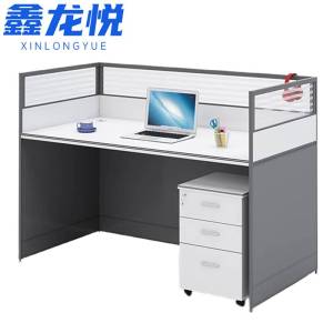 鑫龙悦 办公桌 单人位含柜 张