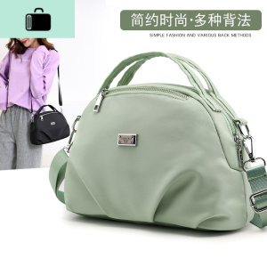 新款女士单肩包牛津布防水轻便文艺范女包简约手提斜挎包休闲布包NEW LAKE女斜挎包