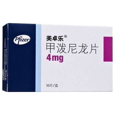 美卓乐甲泼尼龙片4mg*30片/盒