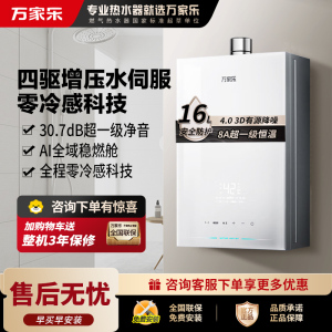 万家乐[安睡洗S9PRO]16升燃气热水器天然气一级恒温水伺服防冻