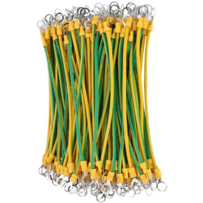 中锦科技 接地线 连接线 桥架跨接线 国标 纯铜[孔8]4平方*长300mm 根