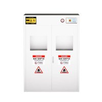 不锈钢气瓶柜 201双瓶报警