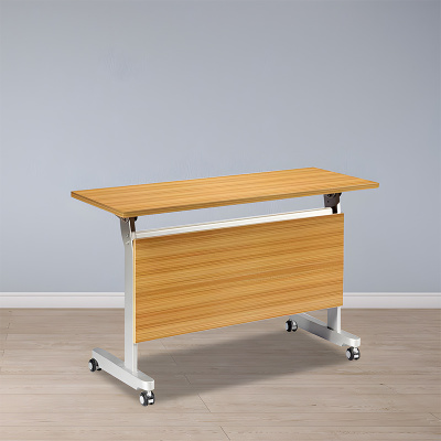初嘉 CJ折叠培训桌带轮长条桌会议桌可移动办公桌培训学习桌F款1.4米