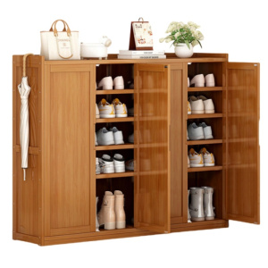 攸形实木鞋柜118*32*97cm个