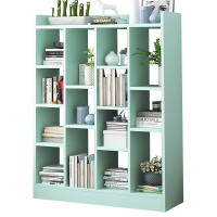 书架简约落地简易经济型客厅置物架家用学生卧室储物收纳小书柜子