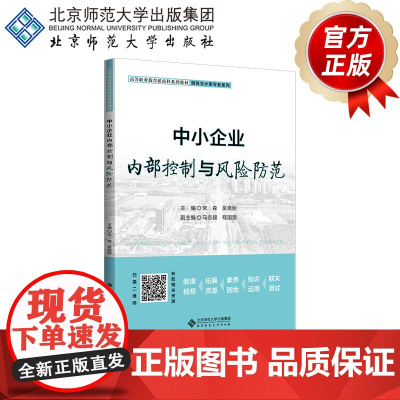 中小企业内部控制与风险防范 9787303304905 宋森 吴煜丽 主编 高等职业教育新商科系列教材 北京