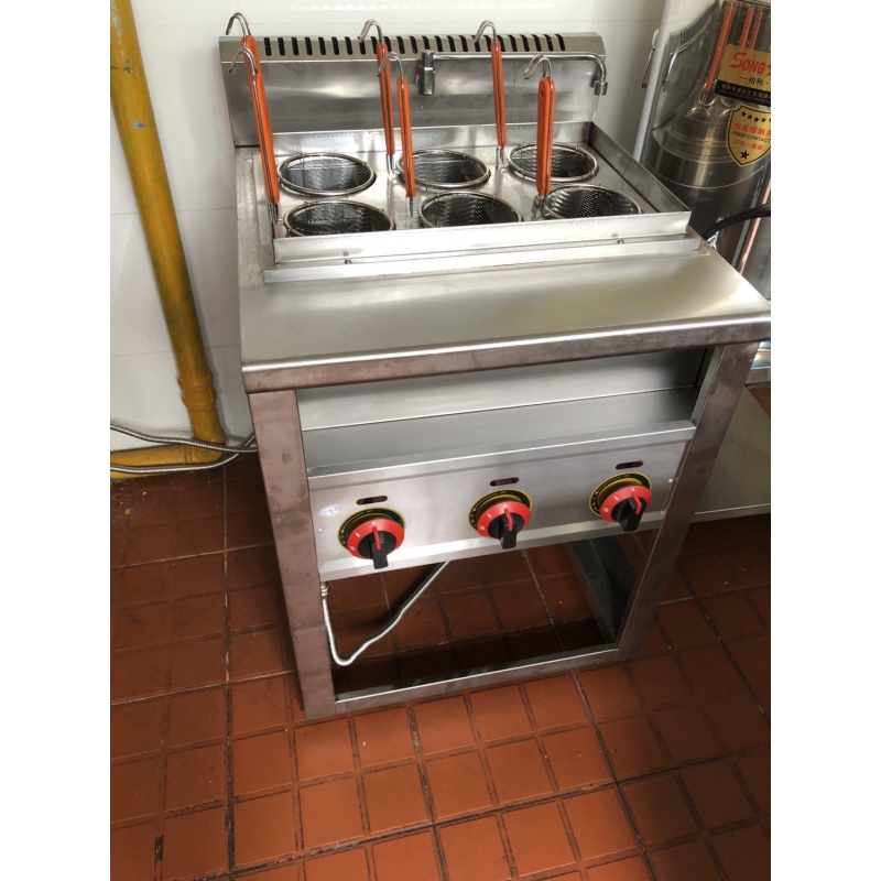 商用6孔立式电热煮面炉燃气6头麻辣烫设备妖怪汤面烫粉炉煮馄饨饺子炉