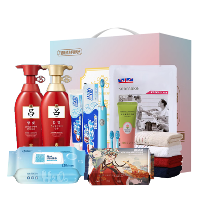 金吕&佳洁士&金号焕彩礼盒 9件套-HC250818008