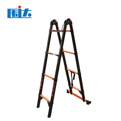 围达 碳钢伸缩梯 1.7m+1.7m(2×4步) 个
