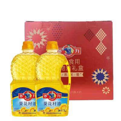多力葵花籽油1.8L*2礼盒 食用油