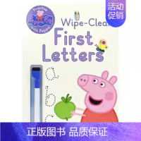 小猪佩奇学字母 [正版]Peppa Pig Peppa's Busy Day 小猪佩奇忙碌的一天 认识时间纸板书 时钟玩