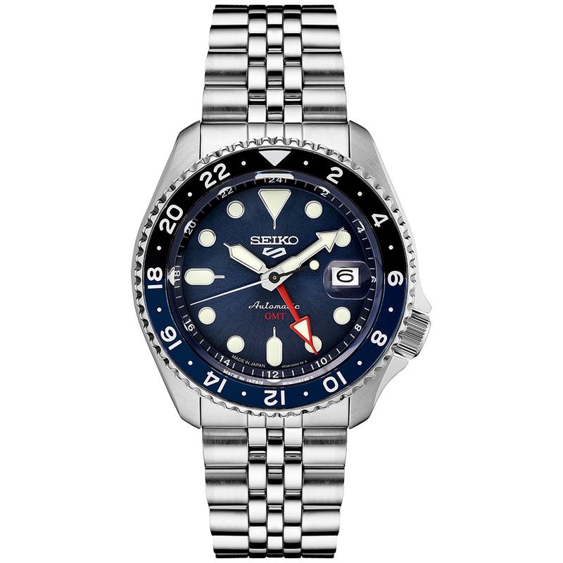 SEIKO Automatic 5 Sports Stainless Steel精工男款腕表SSK003