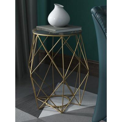 森美人小茶几简约北欧小户型2026新款玻璃客厅家用边几大理石茶几桌