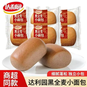 达利园黑麦小面包散装20g*10包共200g健康早餐手撕糕点零食