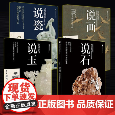 说瓷/说石/说玉/说香/说画/说壶 国家珍宝系列丛书 上海人民美术出版社艺术收藏入门文玩品鉴书画鉴赏古玩指南