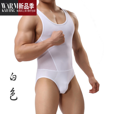 男士塑身瑜伽健身连体衣SHANCHAO塑身衣