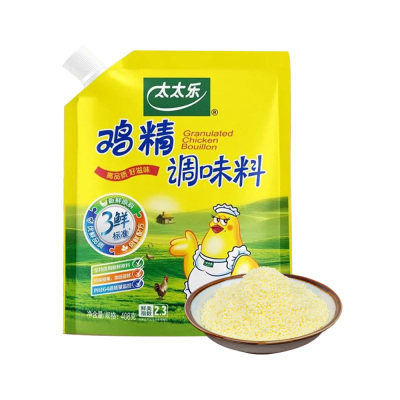 太太乐三鲜鸡精 厨房炒菜煲汤提鲜增味味精商用家用调味品 408g*3