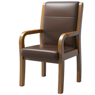 怡卓欧实木办公椅椅子把