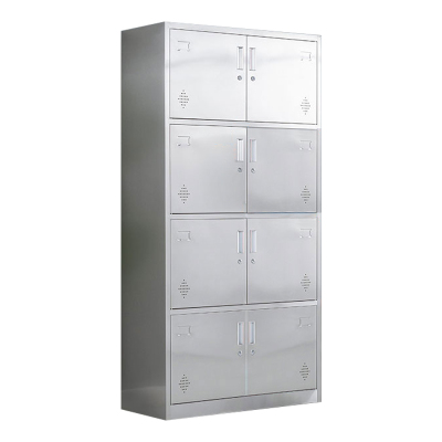 铭威盾不锈钢更衣柜储物柜更衣室储物柜员工衣柜201八门更衣柜