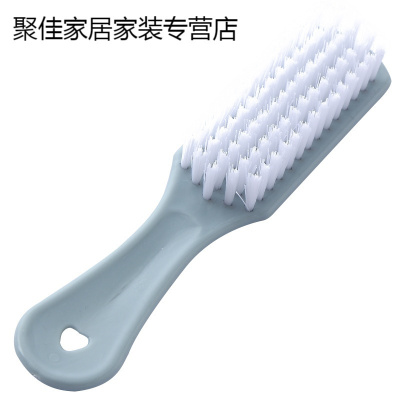 家柏饰(CORATED)多功能清洁软毛鞋刷子洗鞋刷塑料毛刷皮鞋油擦鞋刷板刷洗衣刷