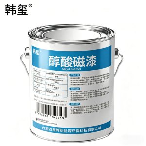 韩玺 醇酸磁漆翠绿色 18kg 桶